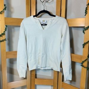 Talbots cream sweater